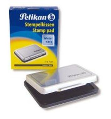 Metall-Stempelkissen Typ 3: 7 x 5 cm schwarz