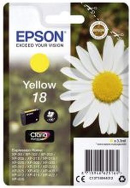 Epson Inkjet-Druckerpatronen yellow, 180 Seiten , C13T18044012