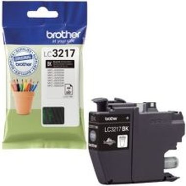Brother® Inkjet-Druckpatronen schwarz, 550 Seiten, LC3217BK