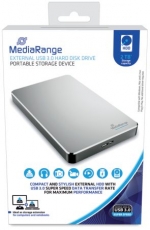 externes USB 3.0 Festplattenlaufwerk HDD - 2 TB, silber