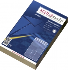 Versandtaschen C5 (162x229 mm) in Kleinpackung mit Fenster selbstklebend 90 g/qm