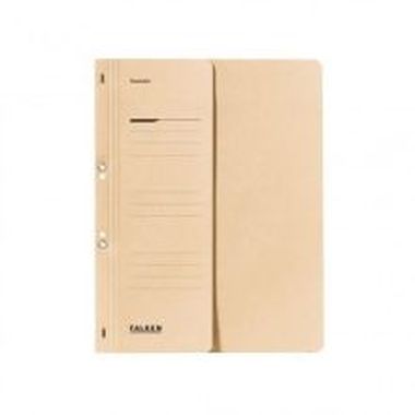 Ösenhefter halber Vorderdeckel, kaufmännische Heftung chamois