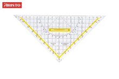 Geometrie TZ-Dreiecke mit abnehmbarem Griff, Facette an allen Seiten 250 mm