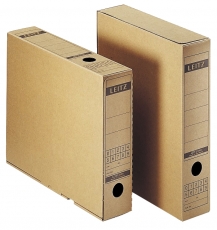 Archiv-Schachtel A3 mit Verschlusslasche naturbraun