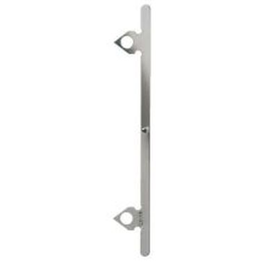 Broschüreneinhänger silber