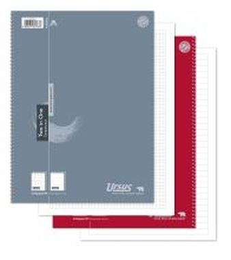 Competenz Spiralbook A4 liniert + kariert