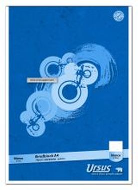 Briefblock Größe: A4 blanko