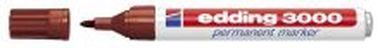 Permanentmarker 3000, Rundspitze, ca. 1,5-3mm braun