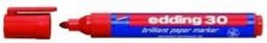 Permanentmarker 30, Rundspitze, ca. 1,5-3mm rot