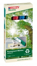 edding 21/22 permanent marker sortiert