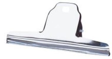 Briefklemmer Breite: 150 mm 45 mm vernickelt
