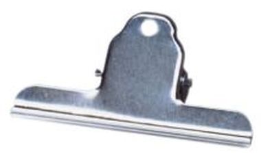 Briefklemmer Breite: 100 mm 30 mm vernickelt