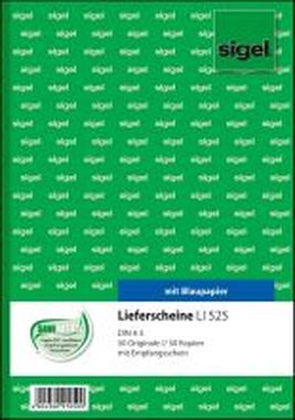 Lieferscheine mit Empfangsschein A5