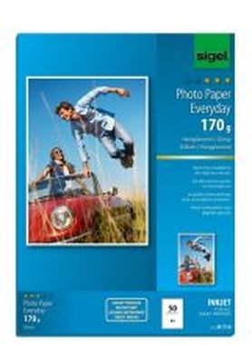Sigel® InkJet-Everyday plus* Photo-Papier, hochglänzend