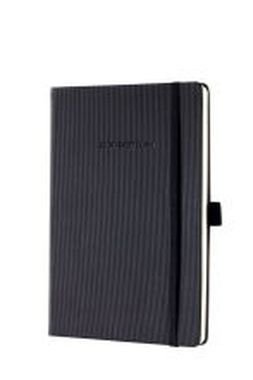 Notizbuch Conceptum Hardcover schwarz liniert 148x213 mm