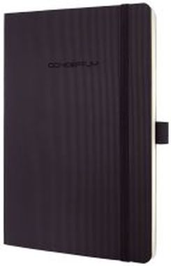 Notizbuch CONCEPTUM® - ca. A5, liniert, 194 Seiten, schwarz