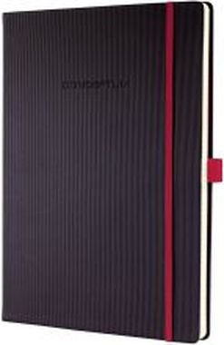 Notizbuch CONCEPTUM® Red Edition - ca. A4, kariert, schwarz
