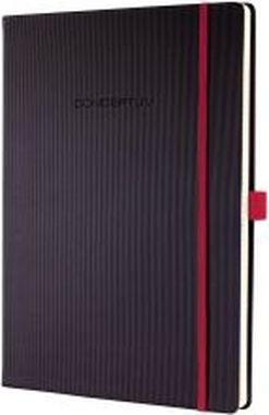 Notizbuch CONCEPTUM® Red Edition - ca. A4, liniert, schwarz