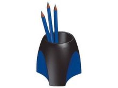 Schreibgeräteköcher DELTA schwarz/blau