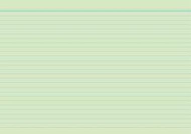 Karteikarten Größe A7 quer liniert/grün