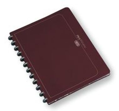 Information-Manager (DIN A4) bordeaux