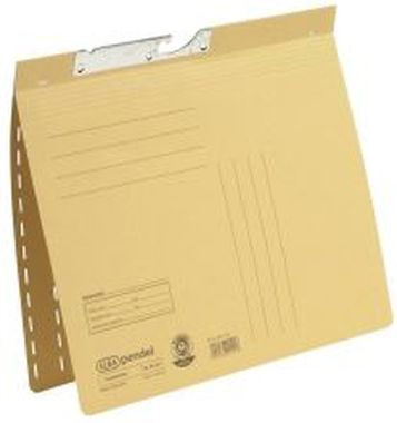 Pendelhefter, kfm. Heftung aus 250 g/qm Manilakarton (RC) gelb