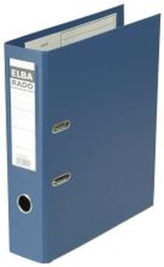 Ordner rado plast Rückenbreite 80 mm blau