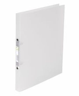 Ringbücher farblos-milchig-transparent, Ringdurchmesser 16 mm