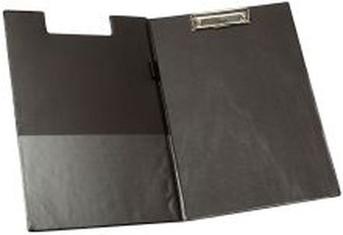 Klemm-Mappen mit Folienüberzug schwarz