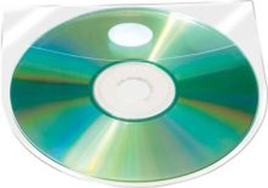 CD/DVD-Hüllen selbstklebend 10 Stück