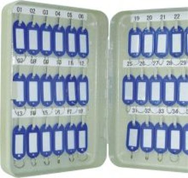 Schlüsselschränke Pearl grey 36 Haken 250 x 60 x 180 mm