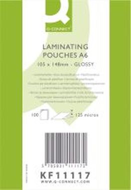 Heißlaminier-Folientasche, A6, 125 mym, 111 x 154mm, 100 Stück