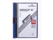 Klemm-Mappen DURACLIP® Original für bis zu 60 Blatt A4, Größe: 220x307 mm dunkel