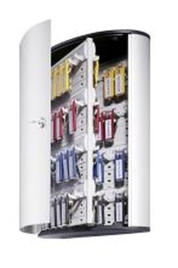 Schlüsselkasten KEY BOX Mit Zylinderschloss und Panel 72 Haken 302 x 118 x 400 mm