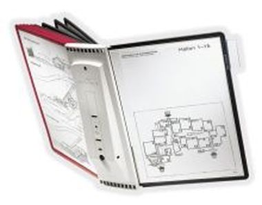 SHERPA® Display System wall 10 schwarz, rot