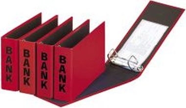 Bankordner Color-Einband A5 rot