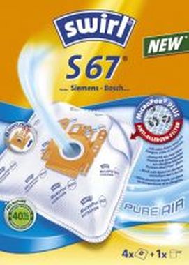 Staubfilter-Beutel  Marke Siemens/Bosch S 67 AirSpace 4 Stück