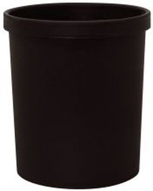 Sicherheitspapierkorb 18 Liter schwarz