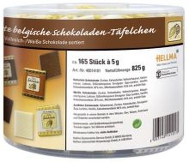 Belgische Schokotäfelchen
