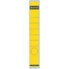 Rückenschilder schmal, lang mit Loch 39 x 285 mm 10 Stück gelb
