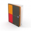 Notebook Connect - Collegeblock, B5, kariert, 80 Blatt, Hardcover, 4 Eckmarkierungen zum scannen
