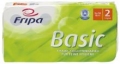 Toilettenpapier Basic - 2-lagig, recycling, geprägt, hochweiß, 8 Rollen à 250 Blatt