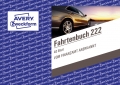 Fahrtenbuch für KFz, Schema über 2 S., steuerlicher km-Nachweis m. Jahresabrechnung A6 quer