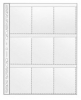 Sammelhülle  A4  9-tlg. Pack 100 Stk.