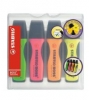 Textmarker BOSS EXECUTIVE Etui mit 4 Farben