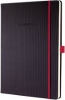 Notizbuch CONCEPTUM® Red Edition - ca. A4, kariert, schwarz