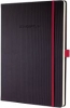 Notizbuch CONCEPTUM® Red Edition - ca. A4, kariert, schwarz