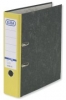 Ordner smart Wolkenmarmor  Rückenbreite 80 mm gelb