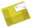 Eckspann-Mappe gelb PP DIN A4