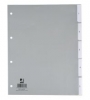 Blanko-Register aus Kunststoff A4 5 Blatt